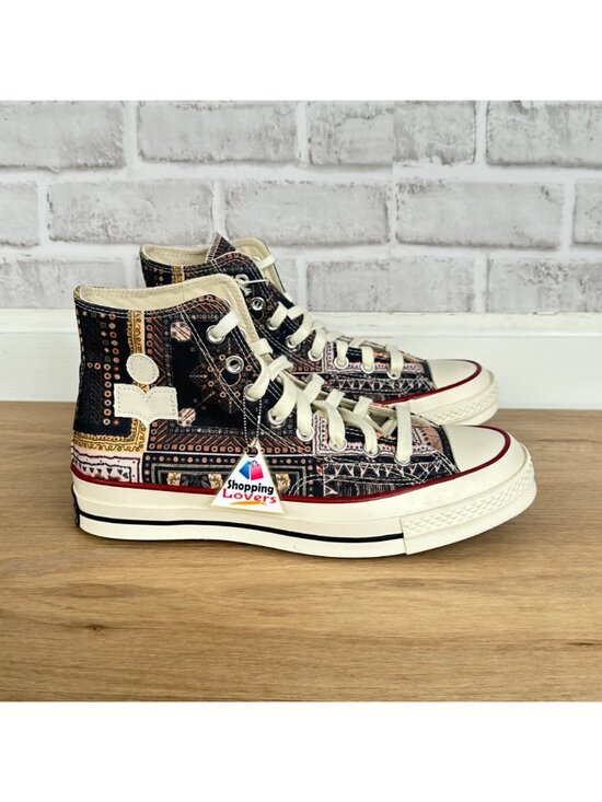 ⭐Converse x Isabel Marant Chuck 70 Hi Sz 8 Men\'s Shoes Black Vanilla Ice A14800C main image 12